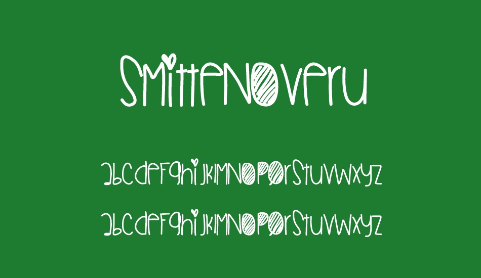 smittenoveru font