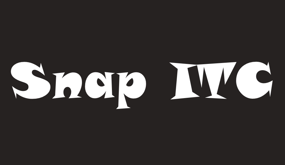 Snap ITC free font