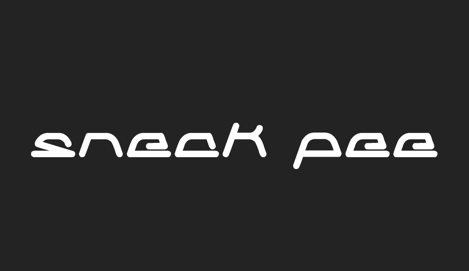 sneak-peeks font big