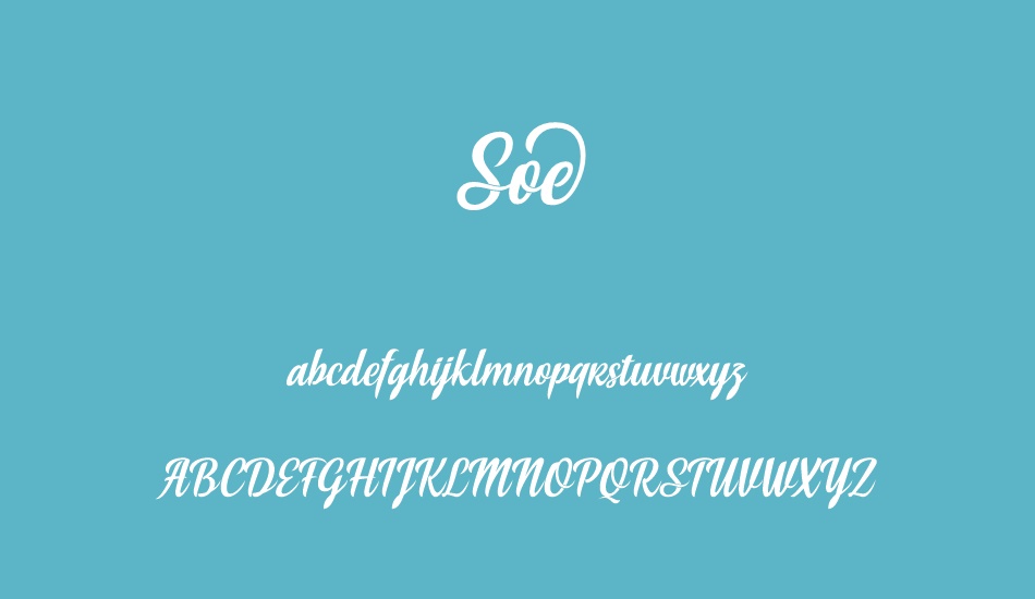 soe font