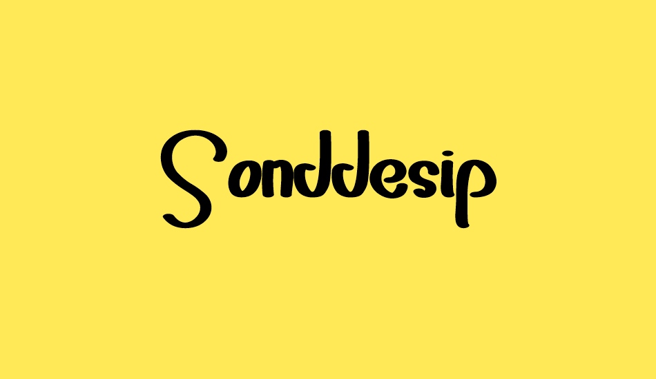 sonddesip font big