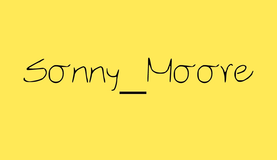 sonny-moore font big