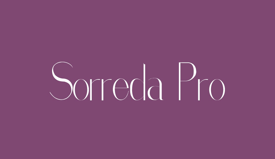 sorreda-pro font big