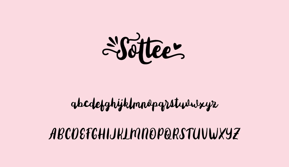 sottee font