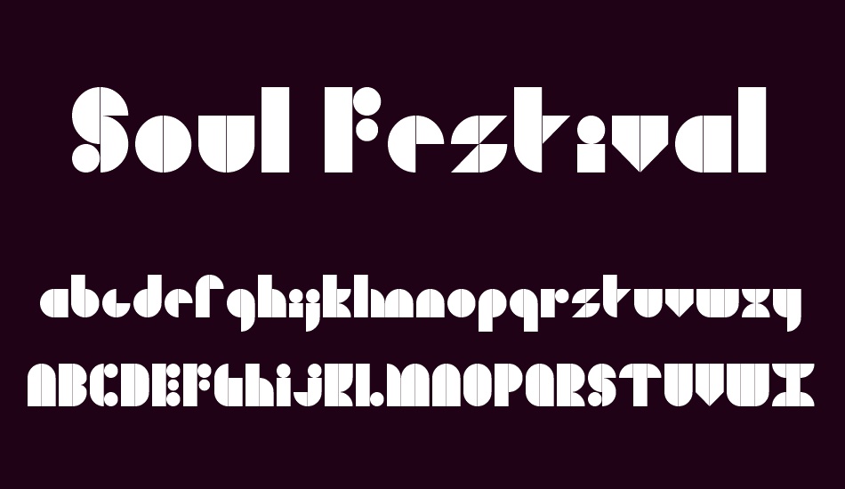 soul-festival font