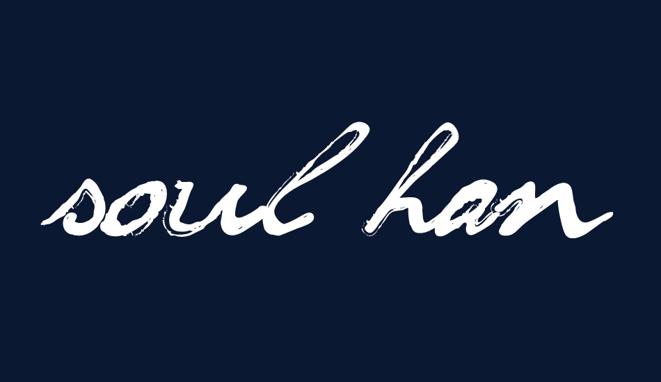 soul-handwriting-free-version font big