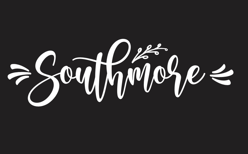 Southmore font big