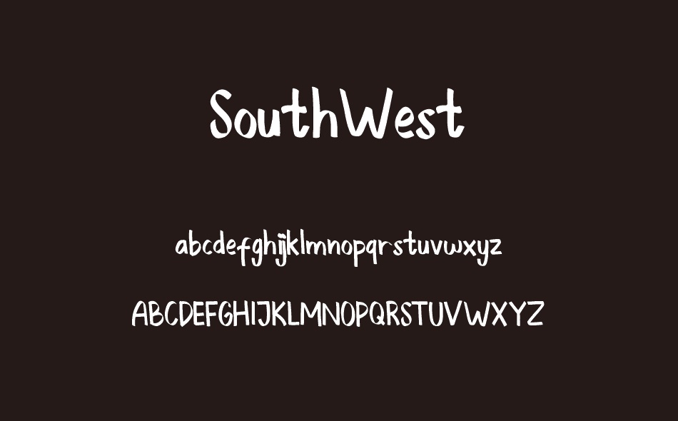 Southwest font