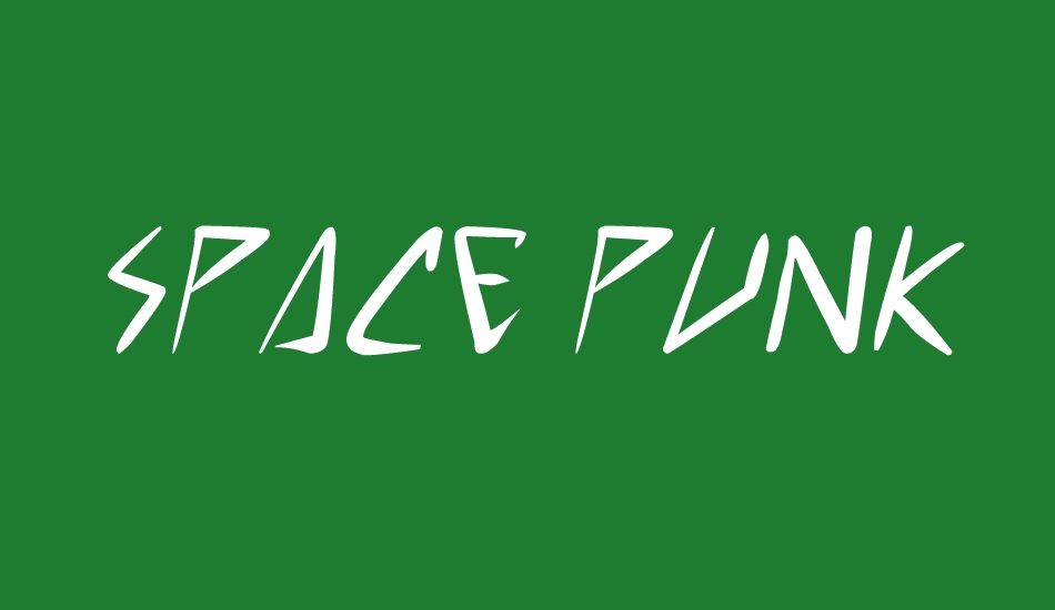 space-punk font big