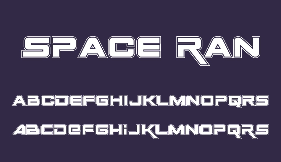 Space Ranger free font