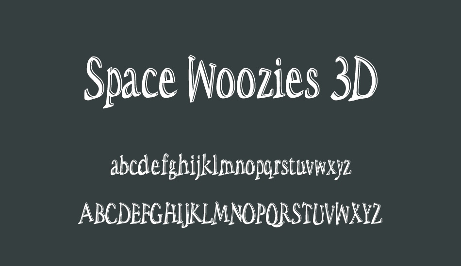 space-woozies-3d font