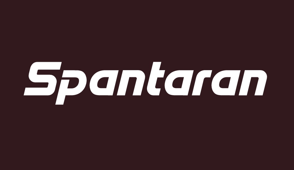 Spantaran Font free font