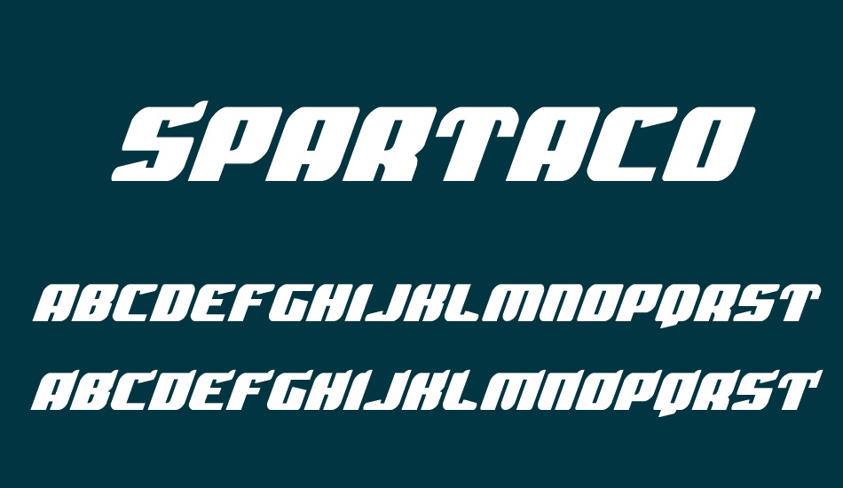 spartaco font