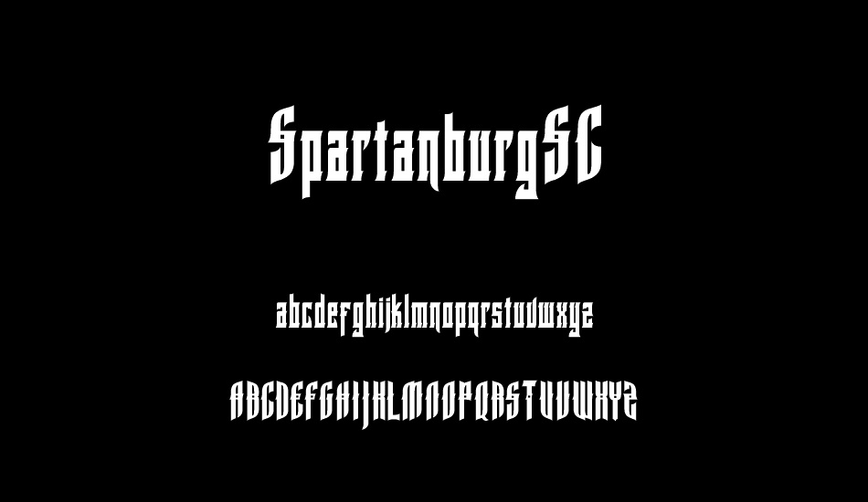 spartanburgsc font