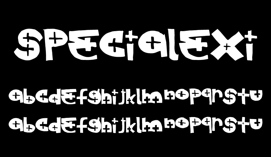 specialexit font