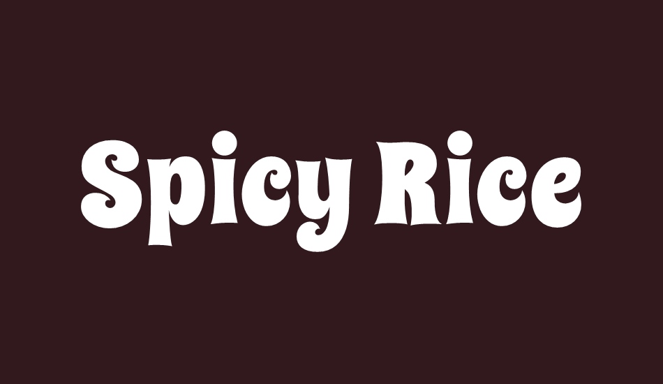 spicy-rice font big