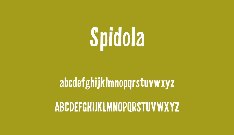 spidola font