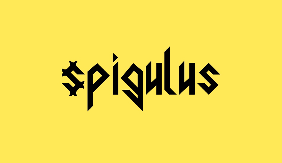 spigulus font big