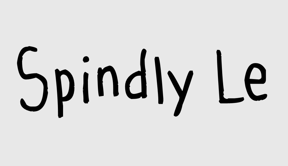 spindly-legs font big