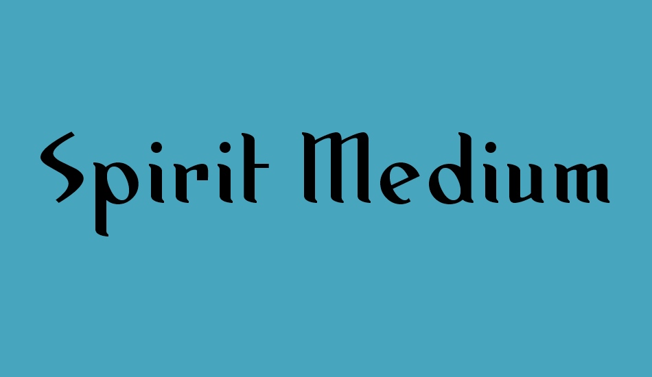 spirit-medium font big