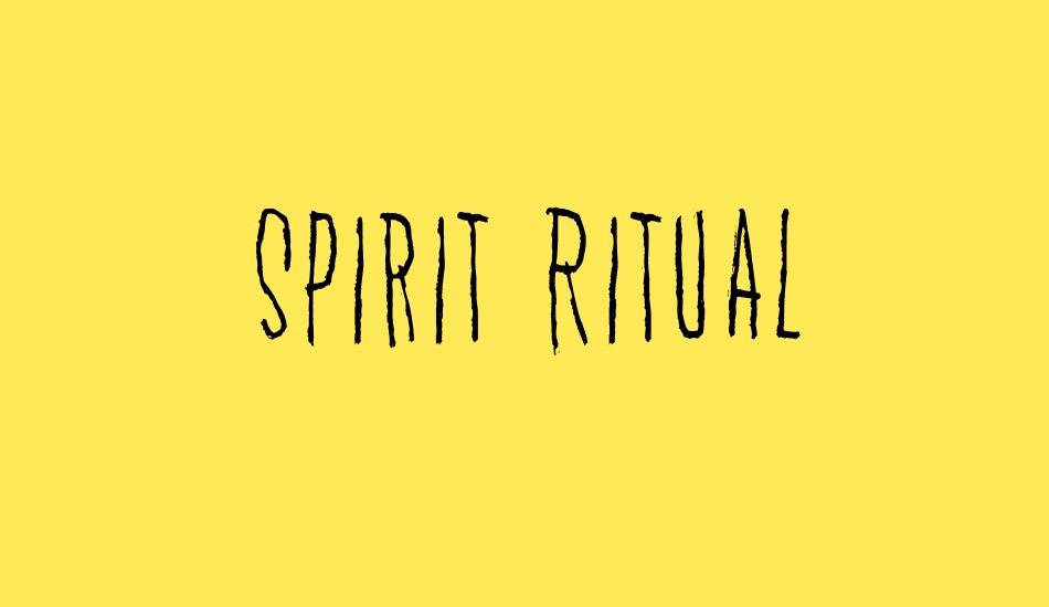 spirit-ritual font big