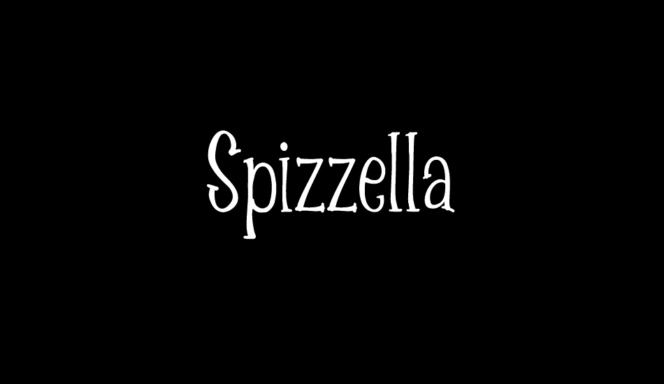 spizzella-free font big