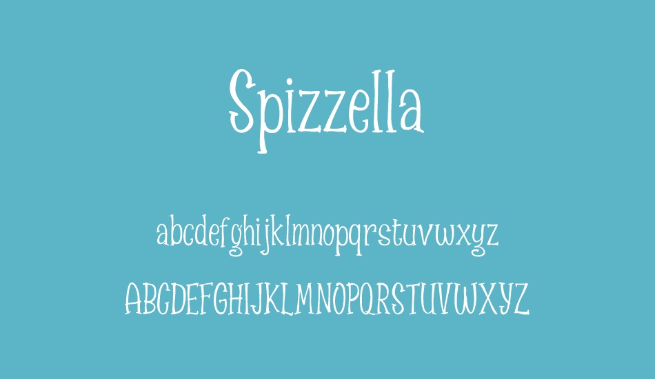 spizzella-free font