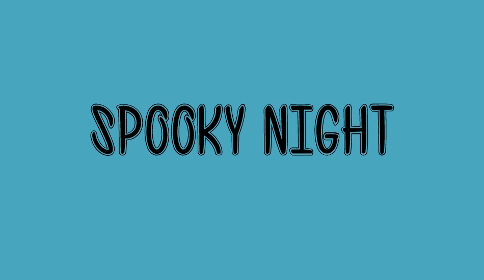 spooky-night font big