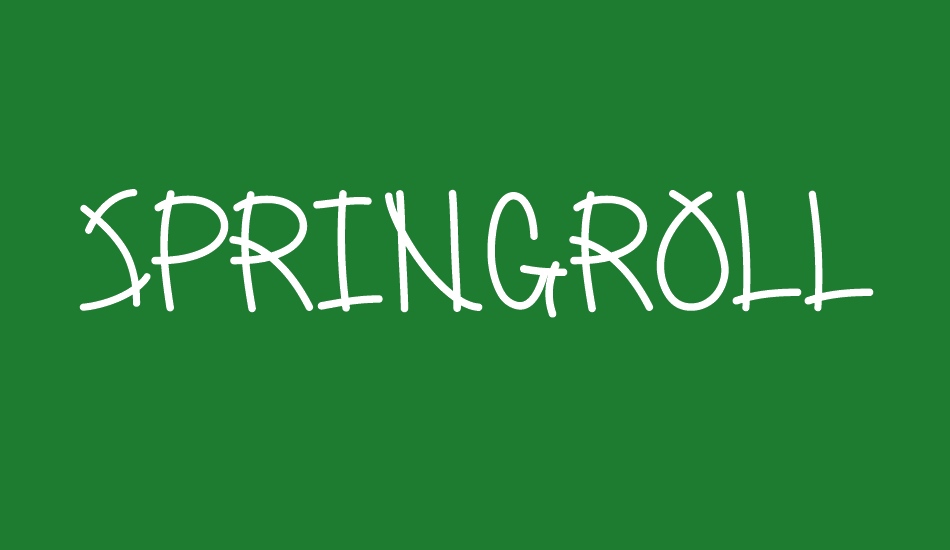 springrolls font big