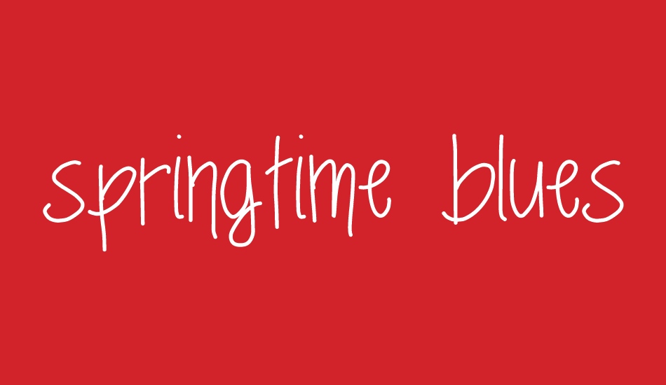 springtime-blues font big