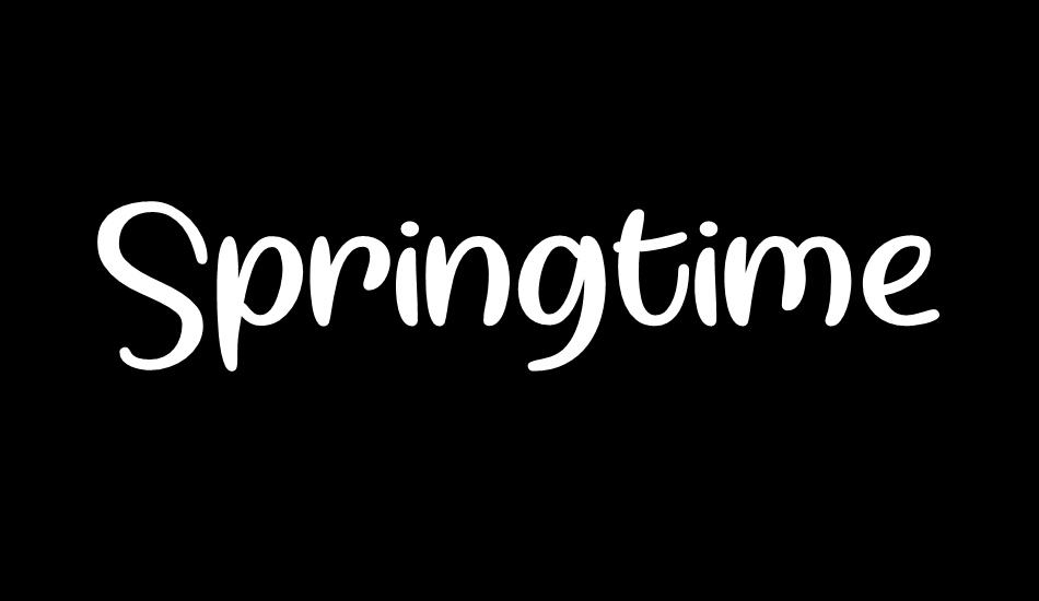 springtime-sunshine font big