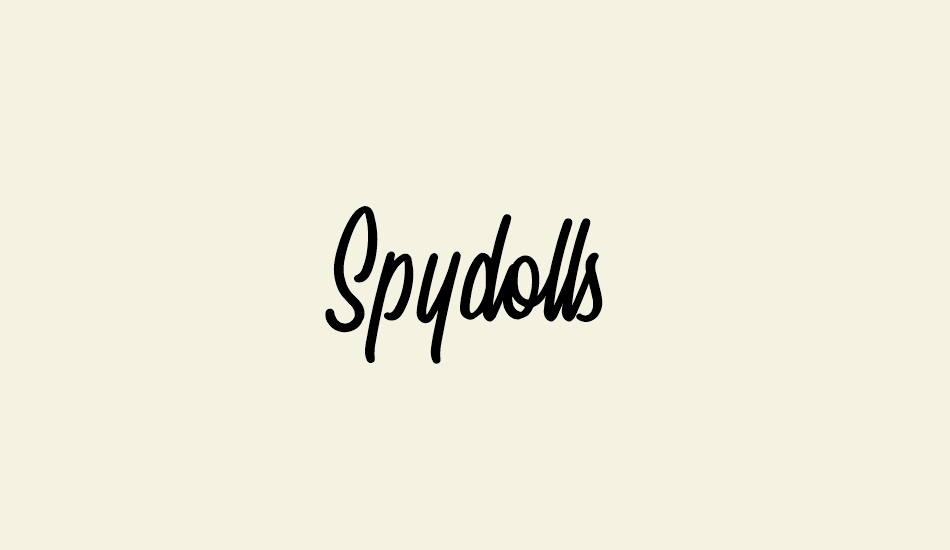 spydolls-demo font big