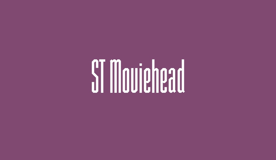 st-moviehead font big