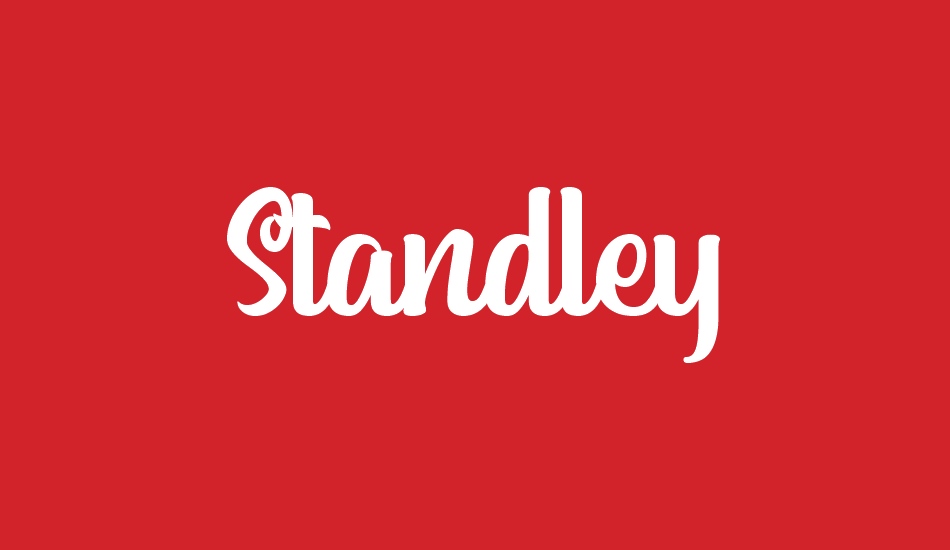 standley font big