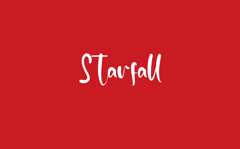 Starfall font big