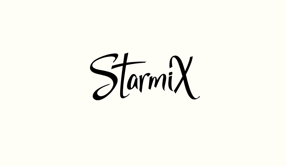 starmix font big