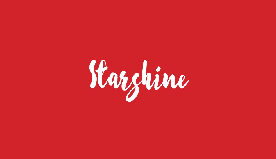 starshine-demo font big