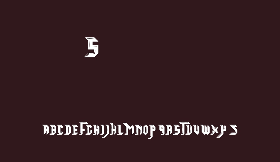 starsteel font