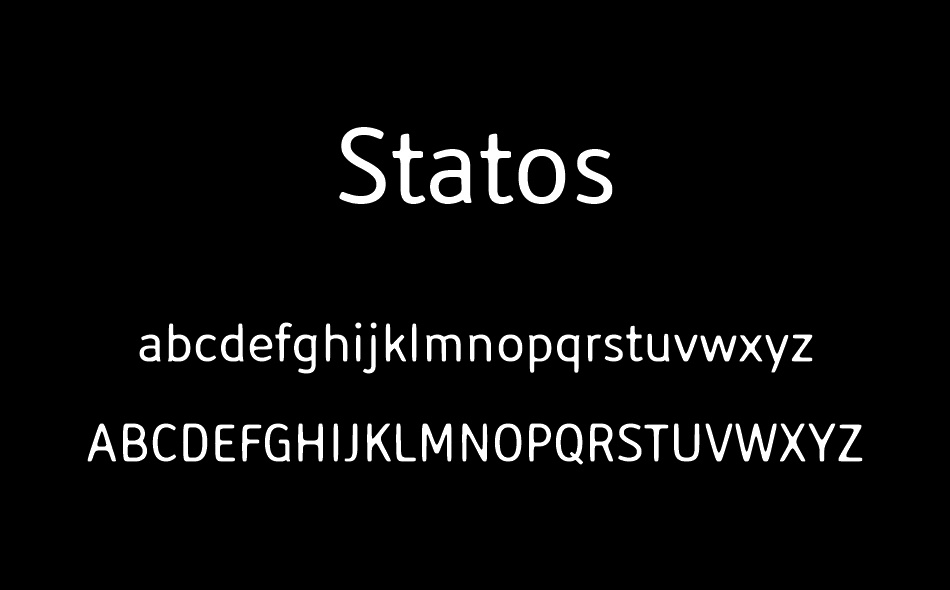 Statos font