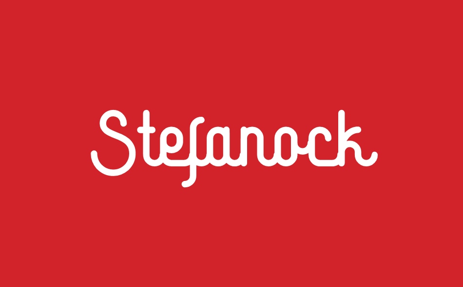 Stefanock font big