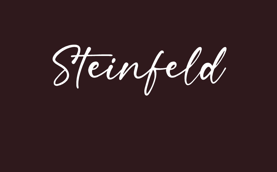 Steinfeld font big