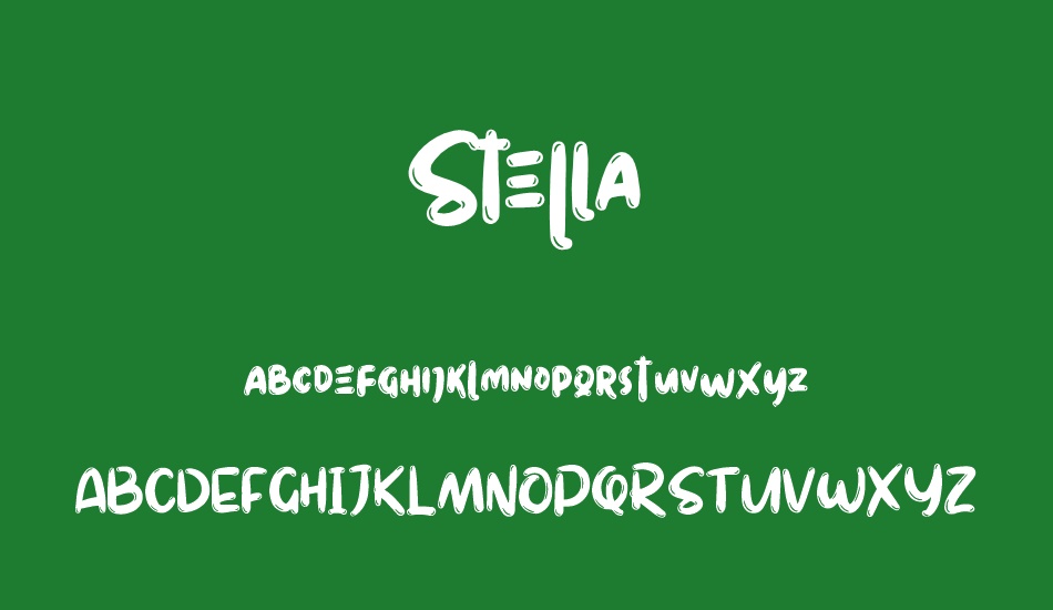 stella font