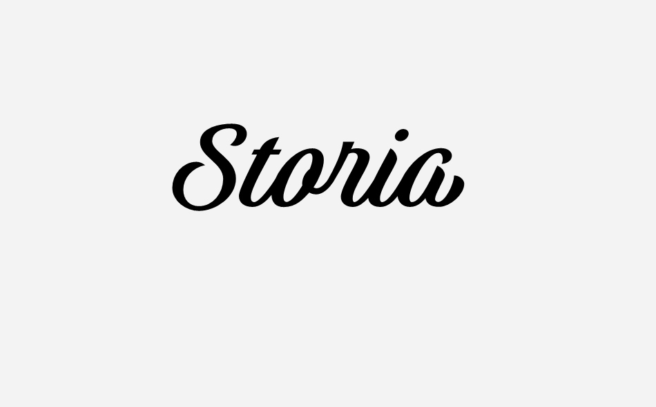 Storia font big