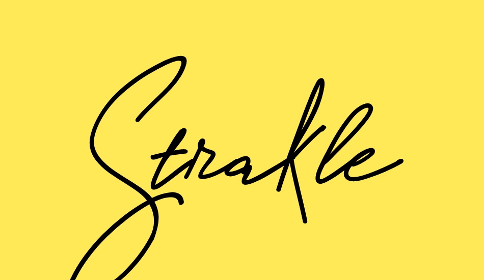 strakle font big