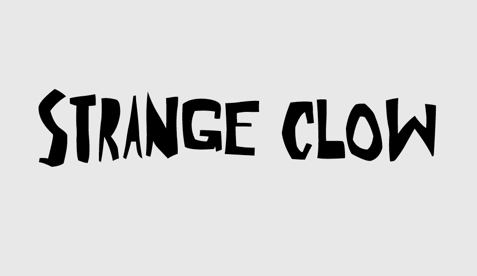 strange-clowns font big