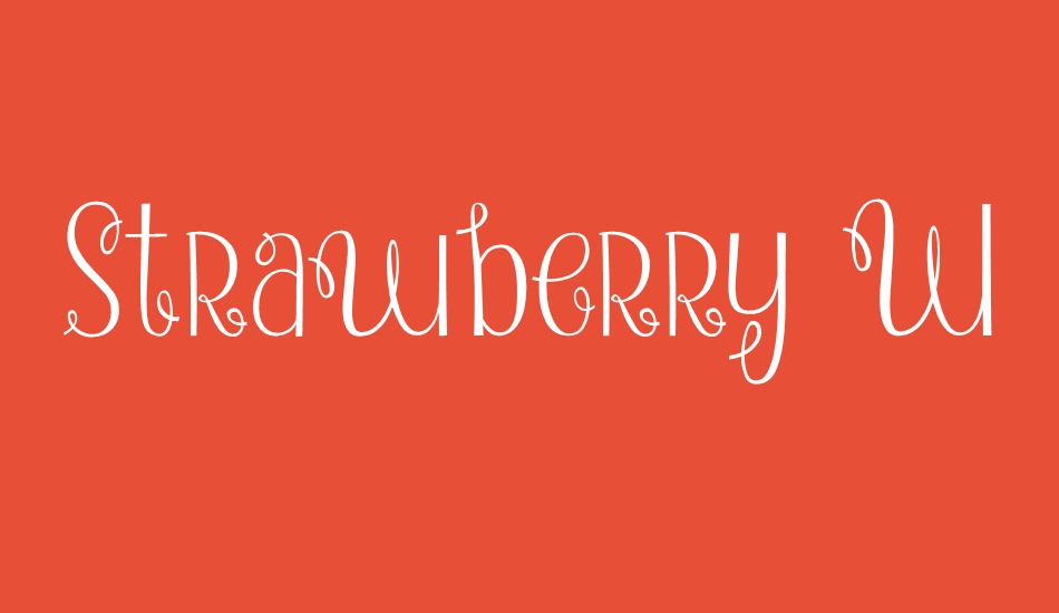 strawberry-whipped-cream font big