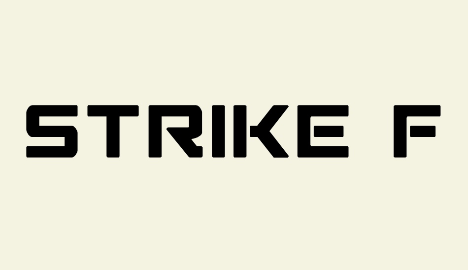 strike-fighter font big