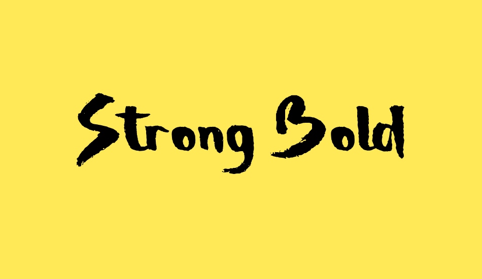 strong-bold font big