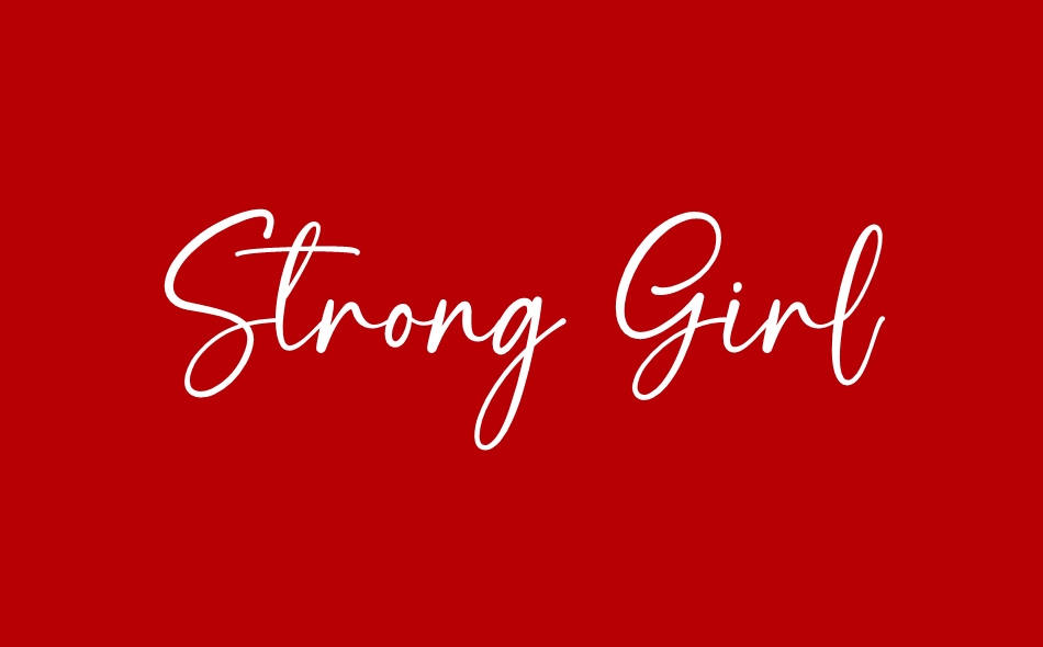 strong-girl-free-font