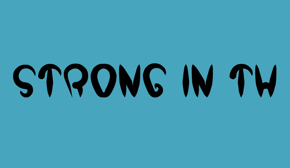 strong-in-the-heart font big